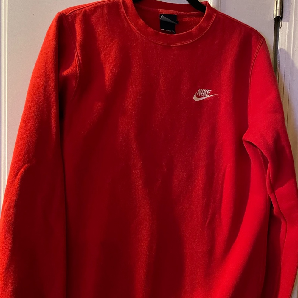 Women’s Nike size S Red Sweatshirt